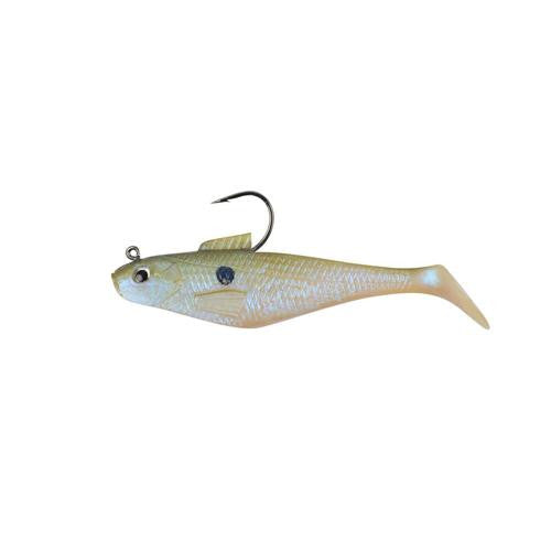 PowerBait Swim Shad Soft Bait - 5" Length, Shad, Per 3