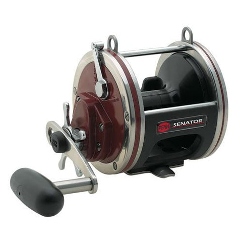 Senator Star Drag Conventional Reel - 113, 3.3:1 Gear Ratio, 26" Retrieve Rate, 20 lb Max Drag, 2 Bearings, Right Hand