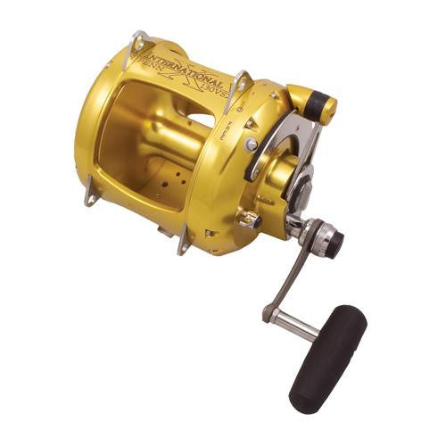 International VSX 2 Speed Conventional Reel - 2.2:1 Gear Ratio, 38" Line Retrieve, 100 Nax Drag, 6 Bearings, Right Hand