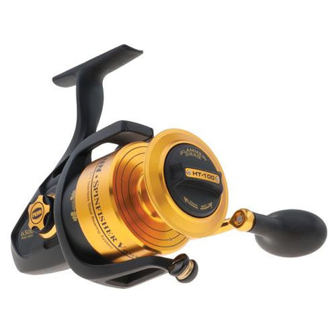 Spinfisher V Spinning Reel - 6500, 5.6:1 Gear Ratio, 39" Line Retrieve, 30 lb Max Drag, Ambidextrous