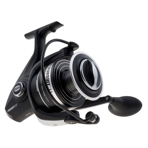 Pursuit II Spinning Reel Reel - 8000, 4.3:1 Gear Ratio, 31" Retrieve Rate, 25 lb Max Drag, Ambidextrous, Boxed