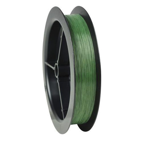 EZ Braid Superline Line Spool - 110 Yards, 0.009" Diameter, 20 lbs, Break Strength, Moss Green