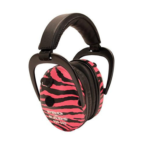 Pro 300 - Noise Reduction Rating 26dB, Pink Zebra