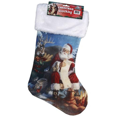 Stocking - 20" Ssanta with List