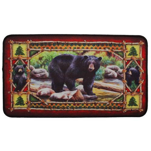 Door Mat - Bear, Size 30" x 18"