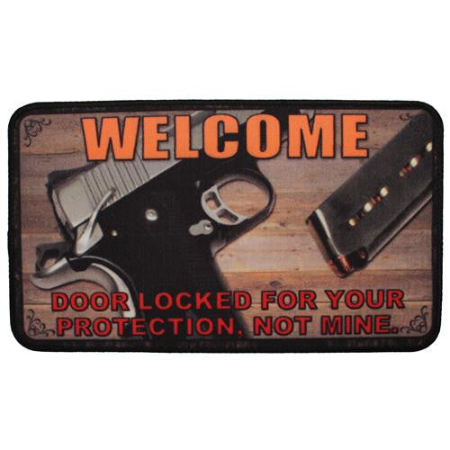 Door Mat - This Door Is Locked, Size 30" x 18"