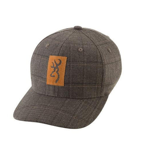 Douglas Olive Plaid Cap - Small-Medium