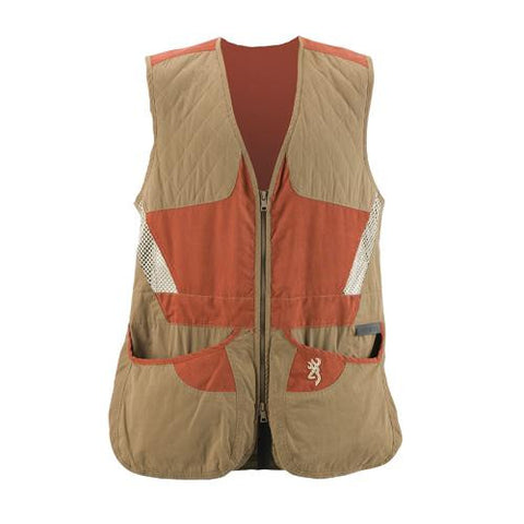 Summit Shooting Vest For Her - Brown-Cinnamon, 2X-Large