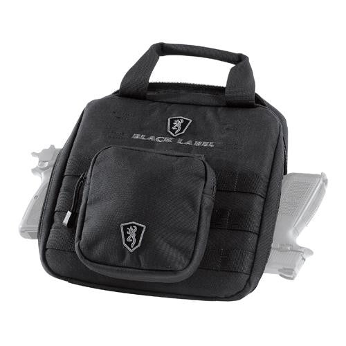 Alfa Double Pistol Case, Black