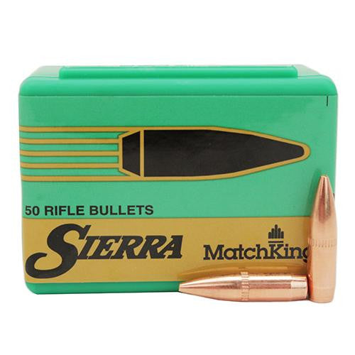 22 Caliber - MatchKing, 77 Grains, Hollow Point Boat Tail Match with Cannelure, Per 50