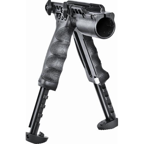 Vertical Foregrip - Black w-Bipod, 1" Light Adapter, Gen 2