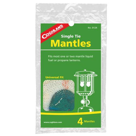 Mantle Replacements - Single Tie, 4 Pack