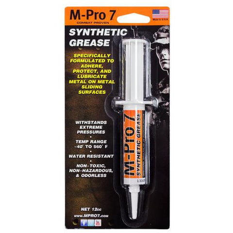 M-Pro 7 Synthetic Grease, 0.5 .oz Syringe