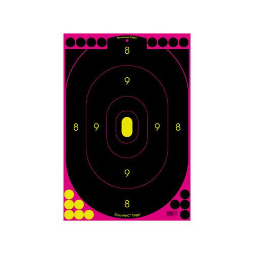 Shoot-N-C Targets: Silhouette - 12" x 18", Pink, (Per 100)