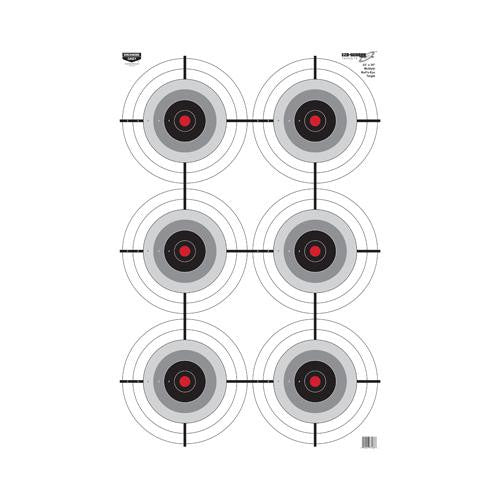 Eze-Scorer Multi-Bull's-Eye 23" x 35" - Per 100