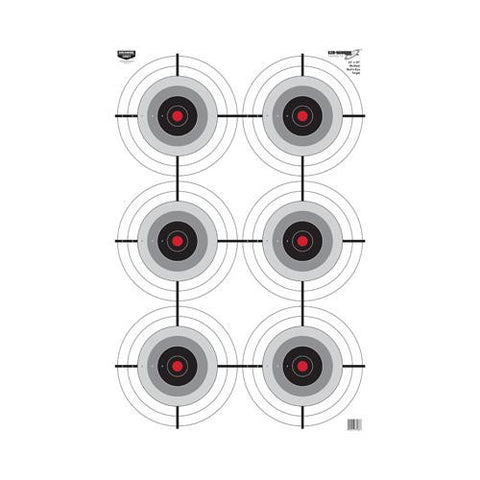 Eze-Scorer Multi-Bull's-Eye 23" x 35" - Per 100