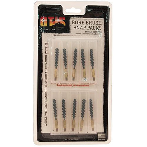 10 Pack Nylon Bore Brushes - .22 Caliber