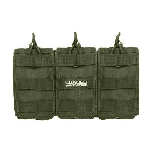 Loaded Gear CX-200 Triple Magazine Pouch - Green