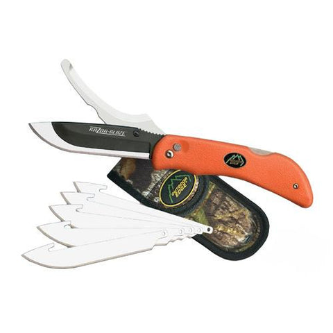 Razor-Pro, 6 Blades - Orange, Clam Pack