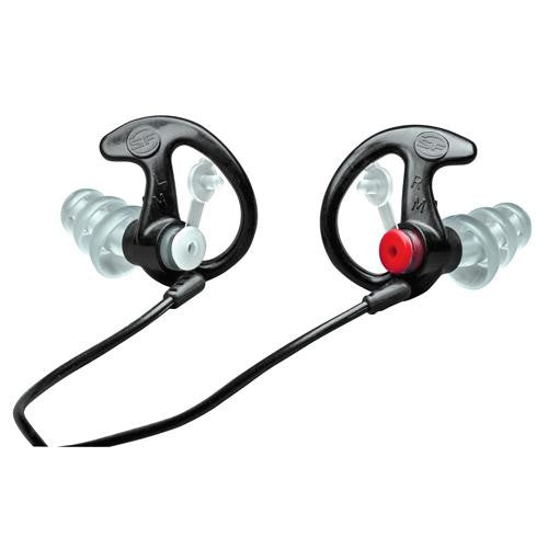 EP4 Sonic Defender Earplugs, Black - Medium, 1 Pair