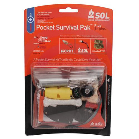 SOL Series - Pocket Survival Pak Plus