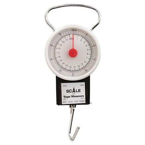 Scale w-Tape Measure - 50 lb, Dial