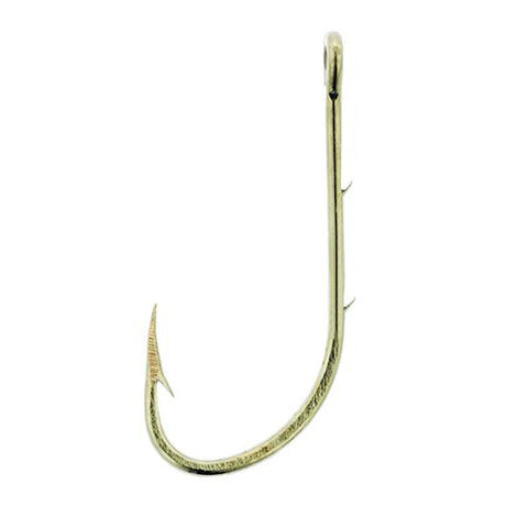 Baitholder 2 Slices Offset Hook, Bronze - Size 1 (Per 10)