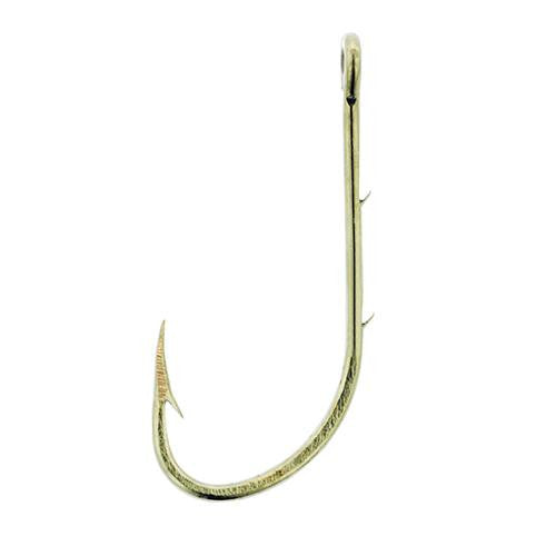 Baitholder 2 Slices Offset Hook, Bronze - Size 2 (Per 10)