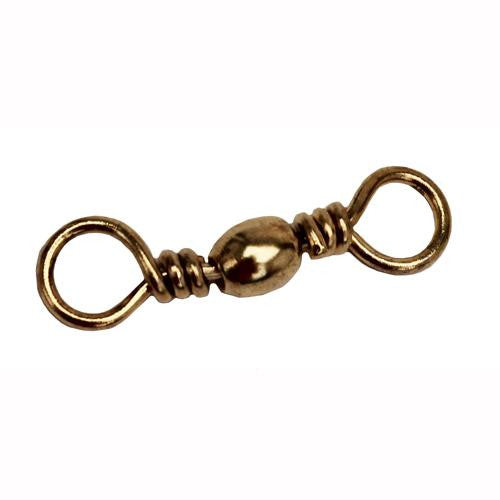 Brass Barrel Swivel - Size 1 (Per 12)