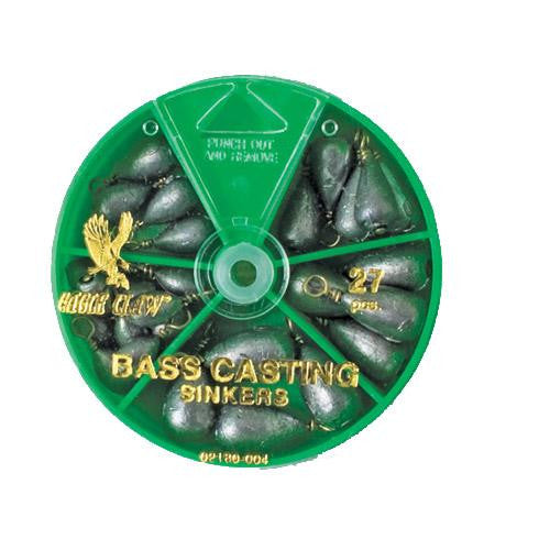 Sinker Assortment - Bass Casting (Per 27)