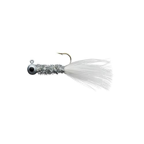 Crappie Jig 1-32 oz - Silver-White