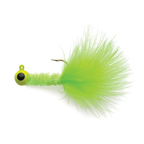 Crappie Jig 1-8 oz - Chartreuse