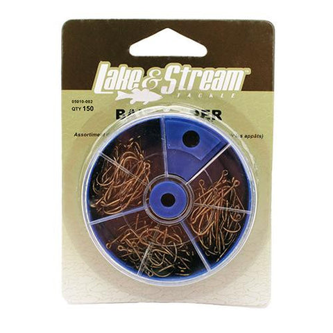 Hook Assortment - Lake & Stream, Bronze (Per 150)