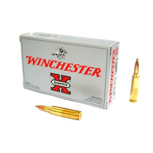 243 Winchester - Super-X, 80 Grains, Pointed Soft Point, Per 20