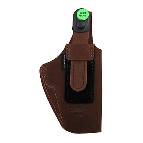 6D Deluxe Waistband Holster - Natural Suede, Size 13, Left Hand