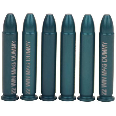 Dummy Rounds - 22 Winchester Magnum, Per 6