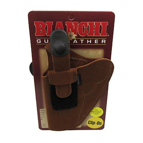 6D Deluxe Waistband Holster - Natural Suede, Size 04, Right Hand