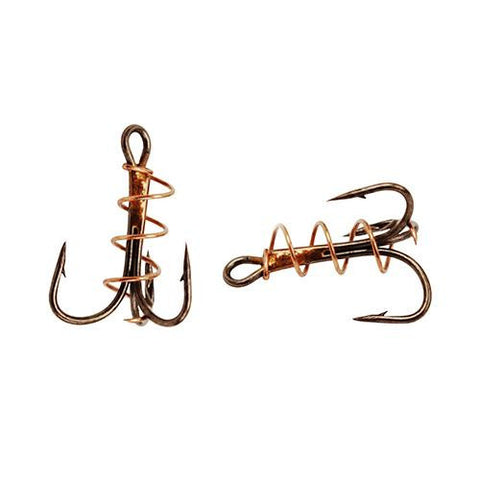 Soft Bait Treable Hook, Bronze - Size 4 (Per 5)