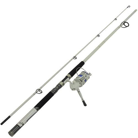 Surf Beast Spinning Combo - 8' Length, 2 Piece Rod, Medium Power, 5+1 Bearings