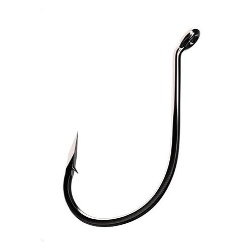 Trokar Drop Shot Hook, Platinum Black - Size 4 (Per 7)