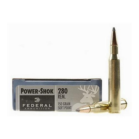 280 Remington - Power-Shok, 150 Grains, Soft Point, Per 20