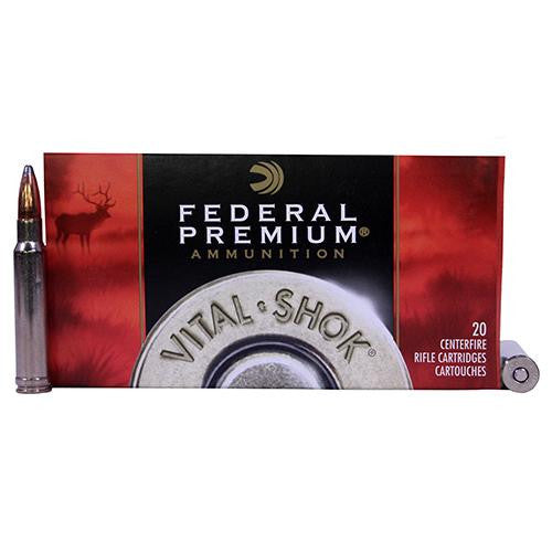 338 Winchester Magnum - Premium Vital-Shok, 210 Grains, Nosler Partition, Per 20