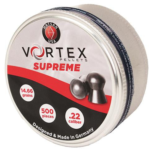 Vortex Supreme Pellets - .22, 14.66g (Per 500)