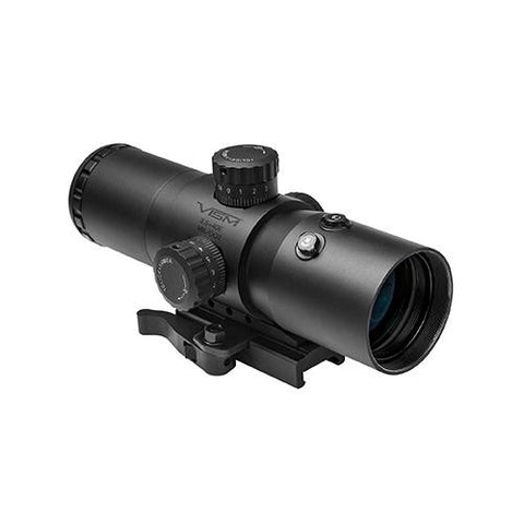 CBT Series 3.5X40 Prismatic Scope-Red Laser - Mil-Dot Reticle