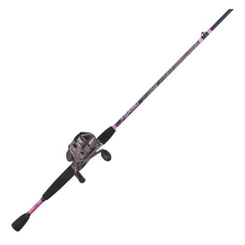 33 Ladies Camo 6" 2 Piece Medium, Spincast Combo