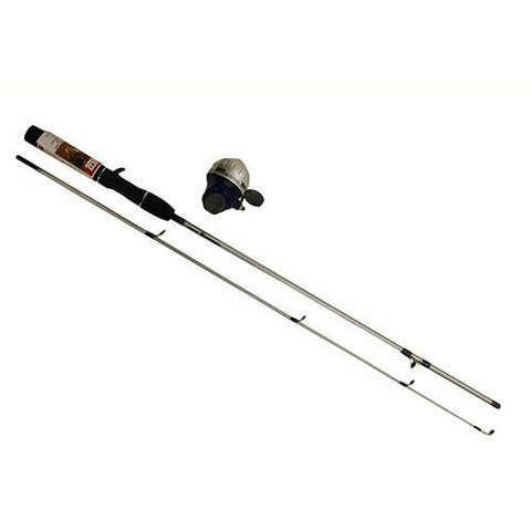 Ready Tackle Spincast Combo - 5'6" Length, 2.8:1 Gear Ratio, 0 Bearings, Medium Action