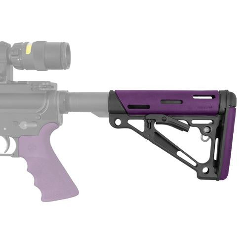 AR-15-M-16 OMC Buttstock Purple Rubber