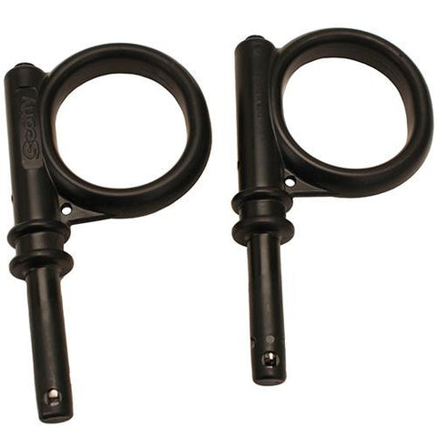 Strongback Oar Lock, 2 1-8” ID, Black, 1 Pair