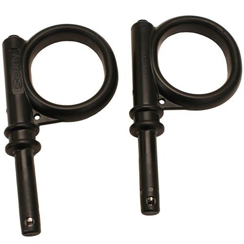 Strongback Oar Lock, 1 3-4”, Black, 1 Pair