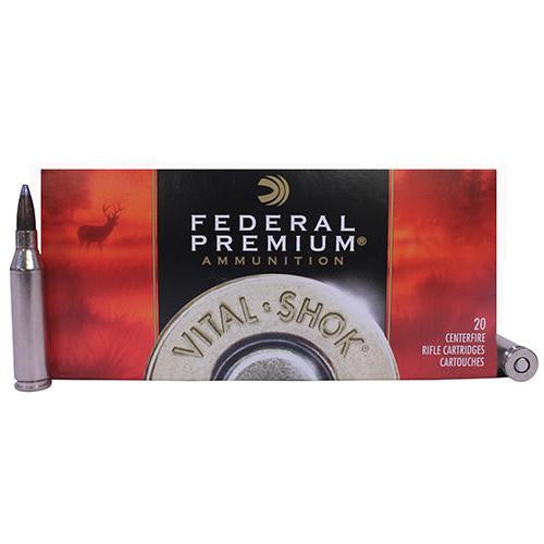 243 Winchester - Premium Vital-Shok, 100 Grains, Nosler Partition Moly, Per 20